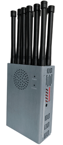 Handheld MAXX 12 Channel 5G Cell Phone and GPS Signal Jammer